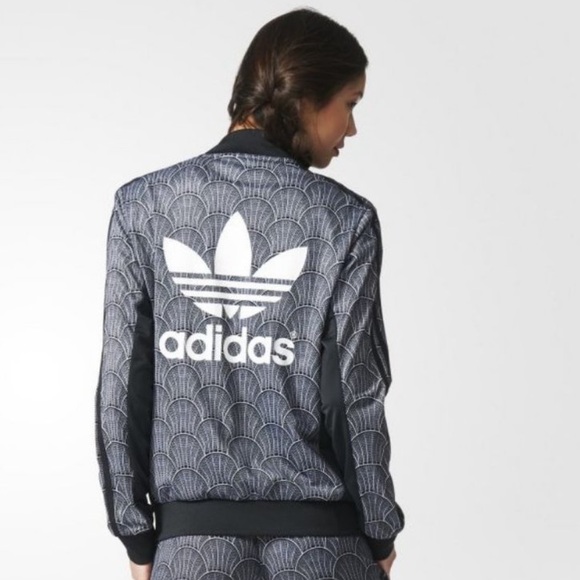 NWOT T Adidas Original Shell crepe jacket size small - Picture 2 of 16